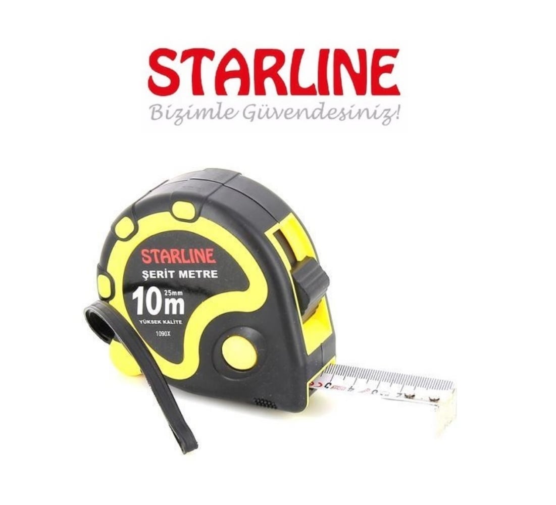 STARLINE 1090X ŞERİT METRE 10 MT
