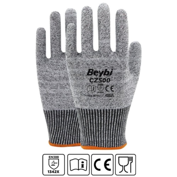 BEYBİ CZ500 KAPLAMASIZ KESİLMEYE DİRENÇLİ ELDİVEN