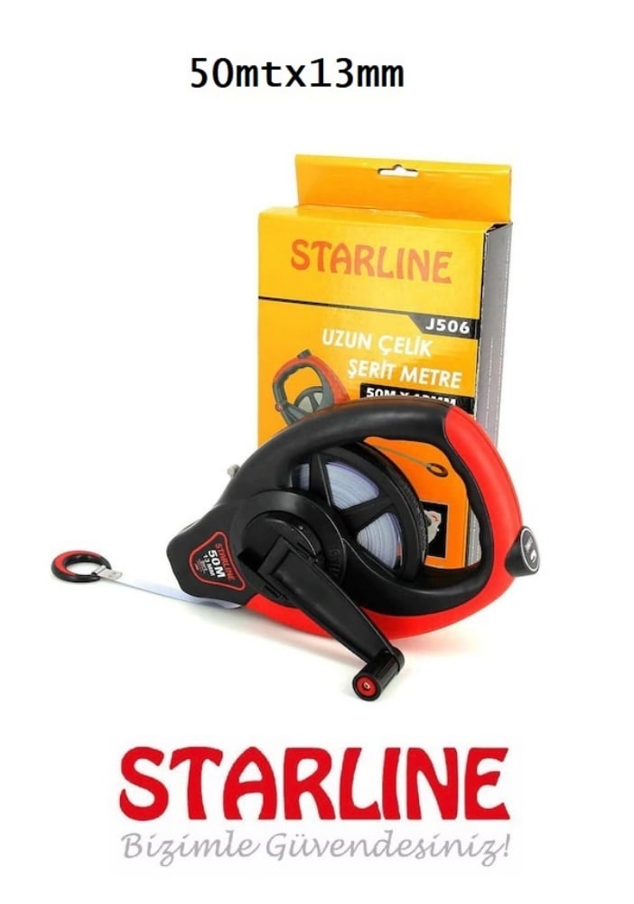 STARLINE J506 SAPLI ŞERİT METRE 50 MT