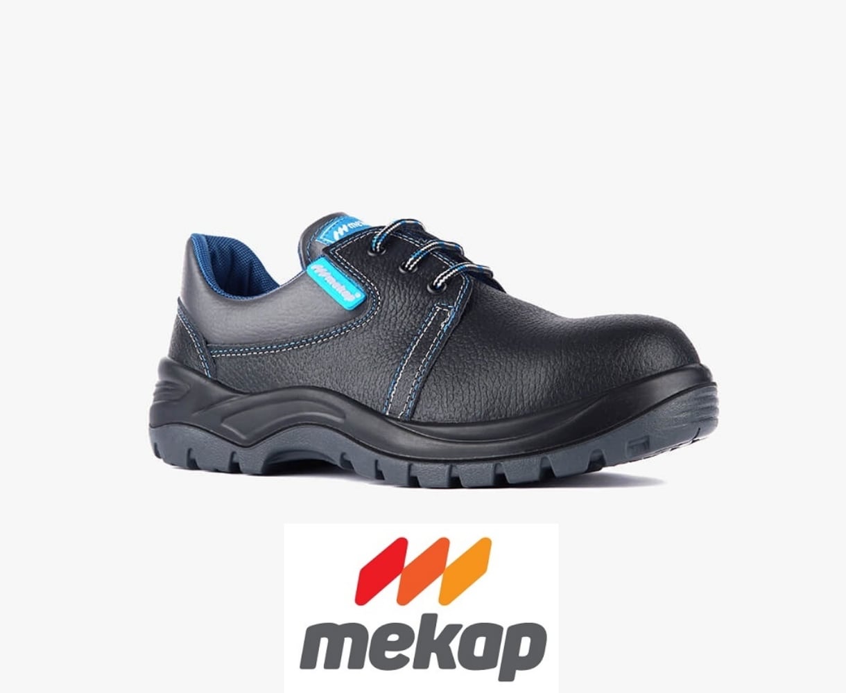 MEKAP JUPITER 101 S1 SİYAH DERİ İŞ AYAKKABISI