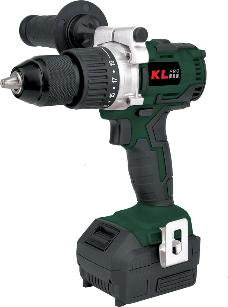 KL PRO KLNM18B-50 18VOLT/5.0AH Lİ-İON ÇİFT AKÜLÜ KÖMÜRSÜZ PROFESYONEL VİDALAMA