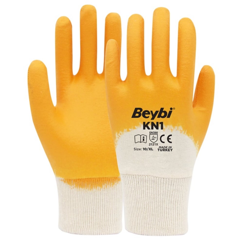 BEYBİ KN1 PAMUK NİTRİL ELDİVEN