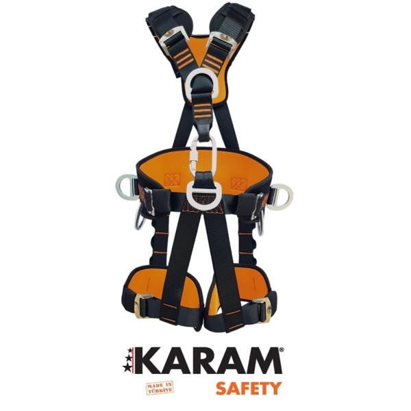 KARAM KP 45 PARAŞÜT TİPİ TAM KORUMA EMNİYET KEMERİ