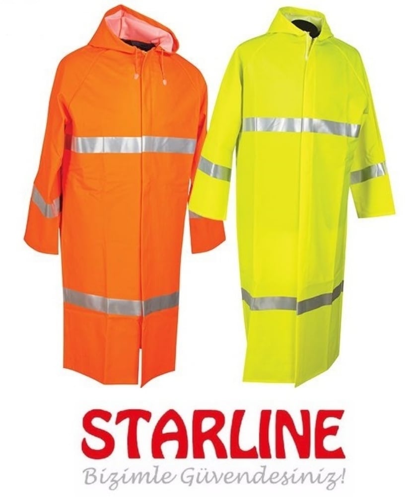 STARLINE VK-81 PARDESÜ TİP REFLEKTÖRLÜ PVC YAĞMURLUK